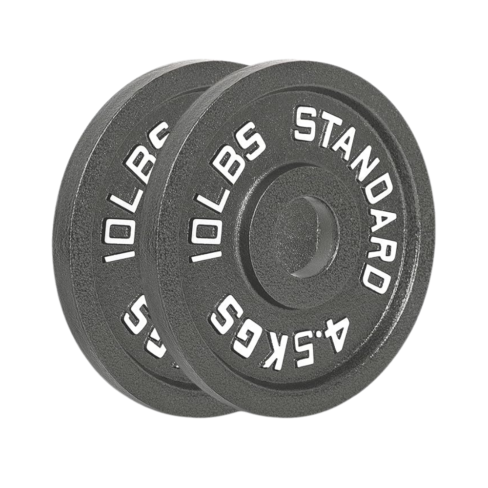 Classic Cast Iron Olympic Weight Plates- Pair
