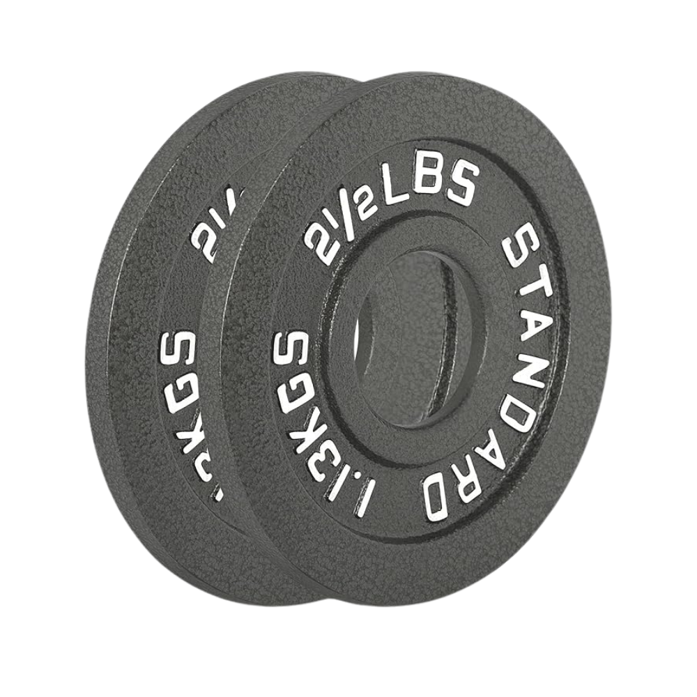 Classic Cast Iron Olympic Weight Plates- Pair