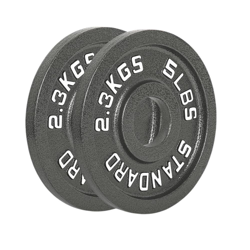 Classic Cast Iron Olympic Weight Plates- Pair